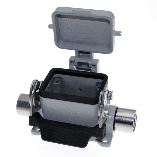 Mencom CHPT-06.4/2LS Standard, Rectangular Base with cover, Single Latch, Surface mount, size 44.27, 2 Side .5-NPT cable entries CHPT-06.4/2LS on Advantage Electric Supply