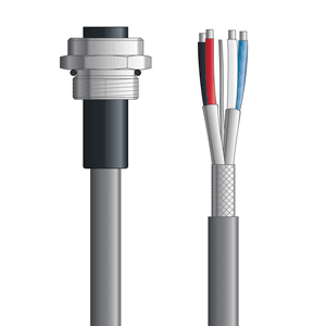Lapp DN4110098F01 DN4110098F01 - LAPP UNITRONIC® DeviceNet Cordsets 14 & 18 AWG / 1 + 1 pair Bus - Gray PVC - 7/8 in Female Bulkhead / Wire Leads connectors - 1m DN4110098F01 on Advantage Electric Supply