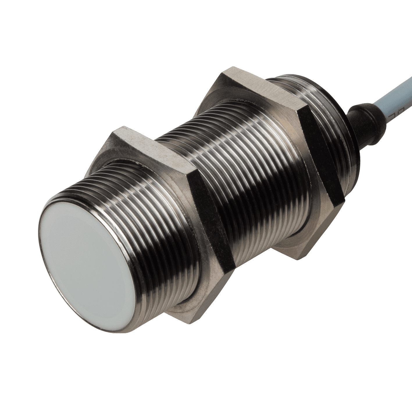 Carlo Gavazzi CA30EAF16BPA2IO Capacitive Proximity Sensor, Flush mountable, Sensing Range 16mm, Adjustable 2-20mm, Supply 10-40VDC, NPN/PNP Output, N.O./N.C., IO-Link, Cable PVC, Housing AISI316L M30 x 61mm, 4th Generation Tripleshield, Improved EMC performances, ECOLAB, IP67 IP69K CA30EAF16BPA2IO on Advantage Electric Supply