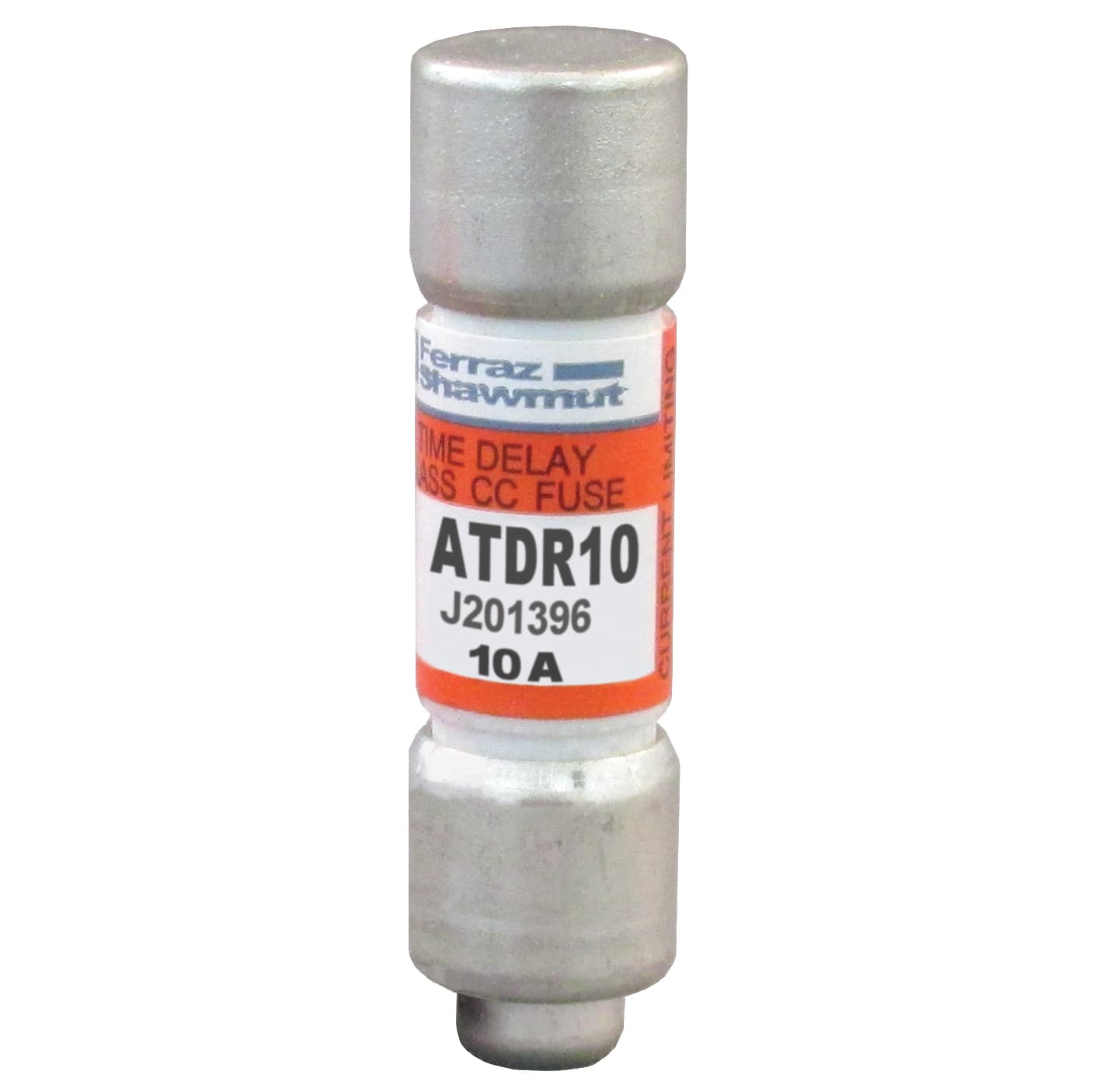 Mersen ATDR10 ATDR10 Mersen - Fuse ATDR - Class CC - Time-Delay 600VAC 300VDC 10A Ferrule Amp-Trap 2000® ATDR10 on Advantage Electric Supply