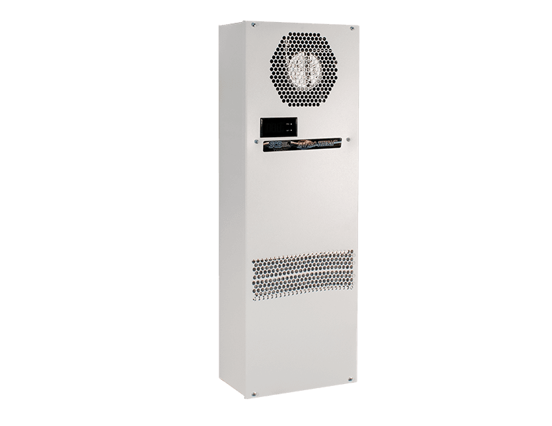 Saginaw Control SCE-HE08W120V Exchanger, Heat, Height:29.50", Width:10.00", Depth:5.95", Powder coated steel Cover RAL 7035 River Texture over Aluzinc coated steel SCE-HE08W120V on Advantage Electric Supply