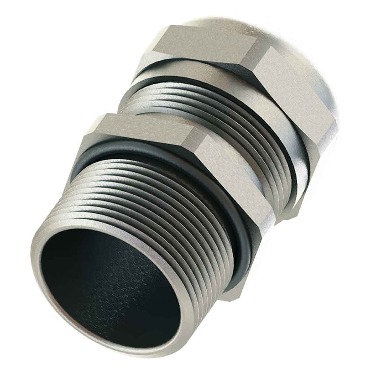 SAB MNS-1/2RC SAB MNS-1/2RC Nickel Plated Brass Dome Cap Cord Grip with reducer bushing and NPT 1/2" threads MNS-1/2RC on Advantage Electric Supply