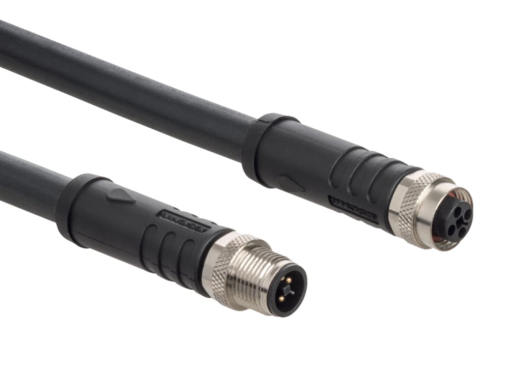 V-SK4P-M12P-S-G-1,5M-BK-2-X-T-4 on Advantage Electric Supply