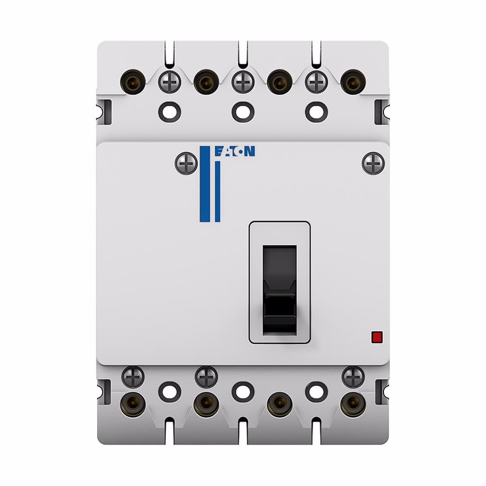 Eaton PDG10G0090TFFL Eaton Power Defense molded case circuit breaker, Globally Rated, Frame 1, Four Pole (0% N), 90A, 35kA/480V, T-M (Fxd-Fxd) TU, Standard Terminals Load Only (PDG1X4T125) PDG10G0090TFFL on Advantage Electric Supply