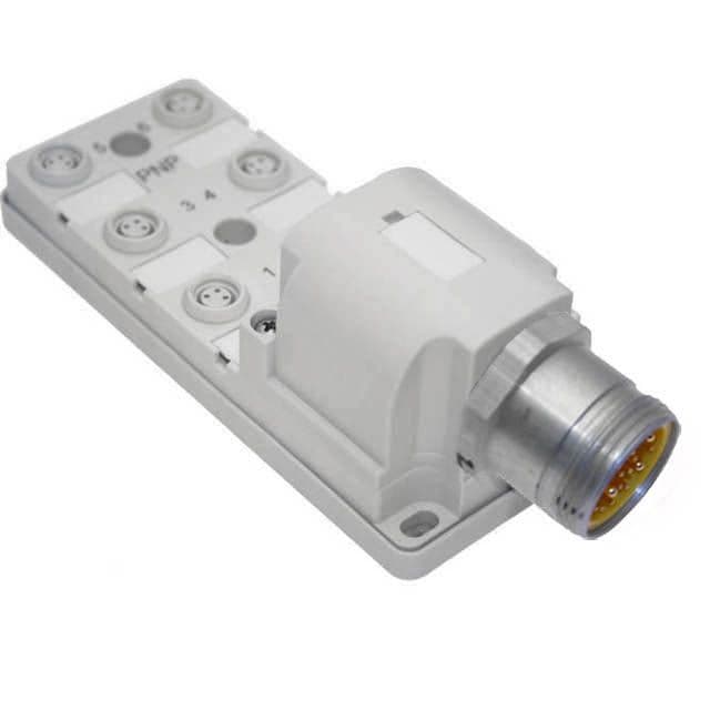 Mencom JAN-630-008-M000 JAN Junction Blocks, 3 Pin, 6 Port, No Led, MIN Size II Home Run Connector JAN-630-008-M000 on Advantage Electric Supply