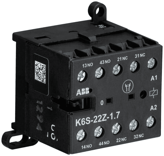 ABB Control K6S-22Z-1.7 K6S-22Z-1.7 ABB Control - RLY,2NO/2NC,24V/1.7W K6S-22Z-1.7 on Advantage Electric Supply