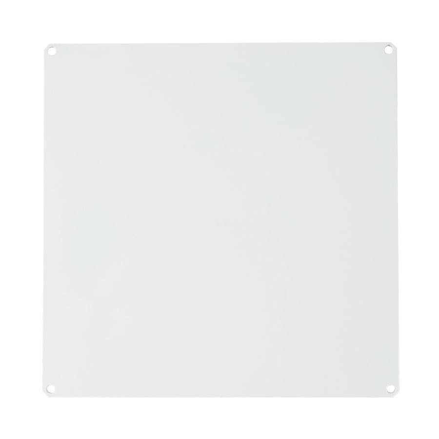 Allied Moulded Products PLL1212 White painted carbon steel back panel for use with 12"x12" enclosures PLL1212 on Advantage Electric Supply