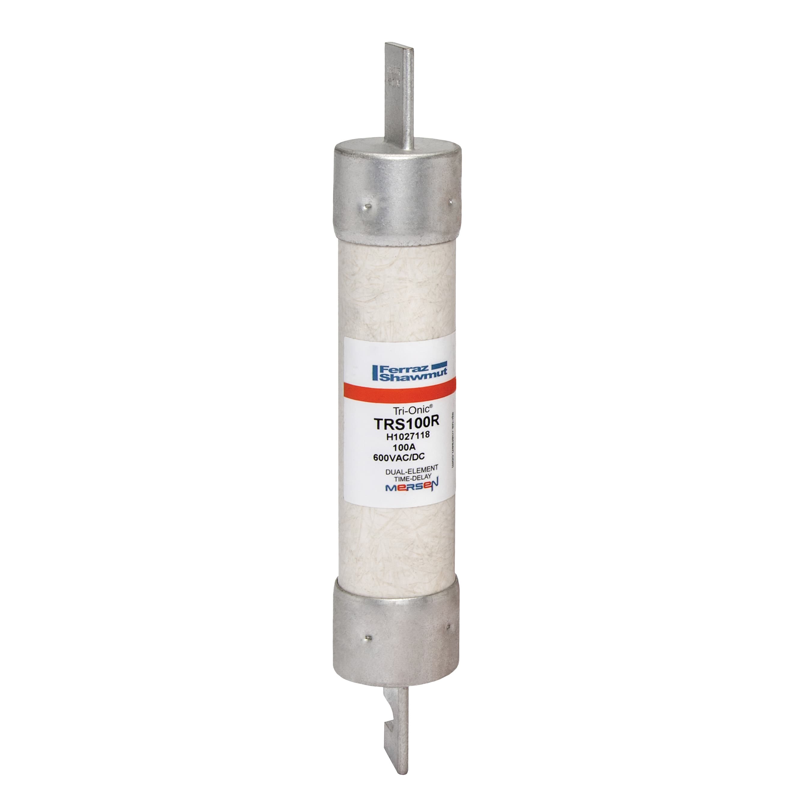Mersen TRS100R TRS100R Mersen - Fuse TRS-R - Class RK5 - Time-Delay 600VAC 600VDC 100A Blade Tri-Onic® TRS100R on Advantage Electric Supply