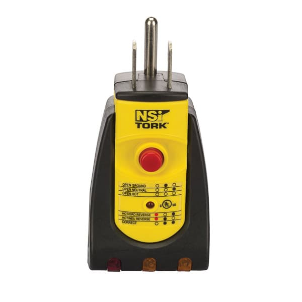 NSI Industries TES-131 Receptacle Tester GFCI TES-131 on Advantage Electric Supply