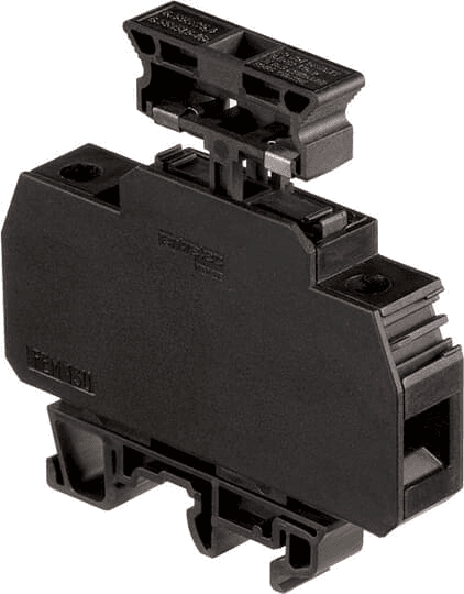 ABB Control 1SNA199011R1600 1SNA199011R1600 ABB Control - MU10/14.5.SF1 Screw Clamp Terminal Blocks - For 5 x 20 and 5 x 25 fuses - Black 1SNA199011R1600 on Advantage Electric Supply