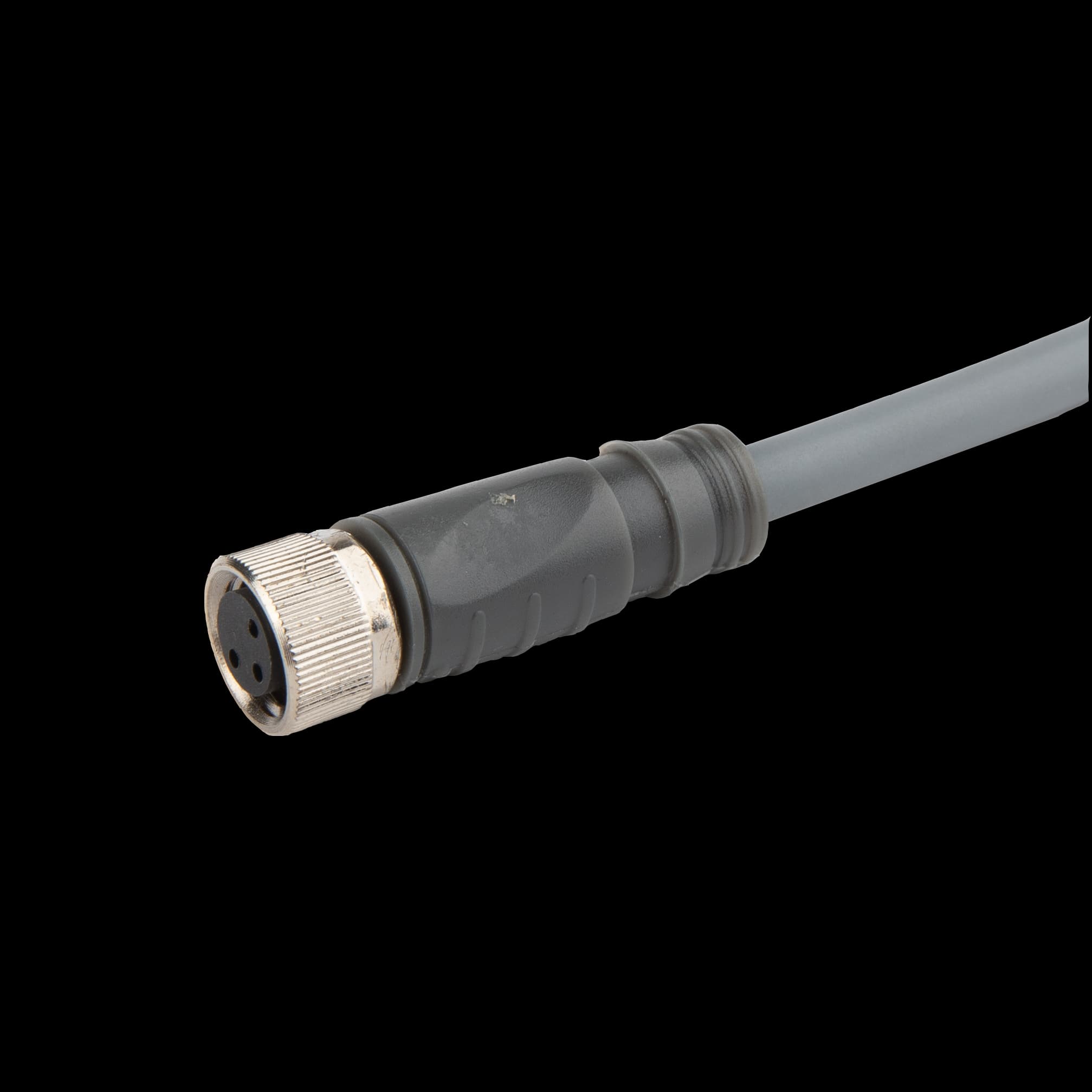 Carlo Gavazzi CONE53NF-S5 Connection cable, Straight M8 plug, Female, 3-wires, PVC 5m cable, IP67, Temperature -40 - +105C CONE53NF-S5 on Advantage Electric Supply
