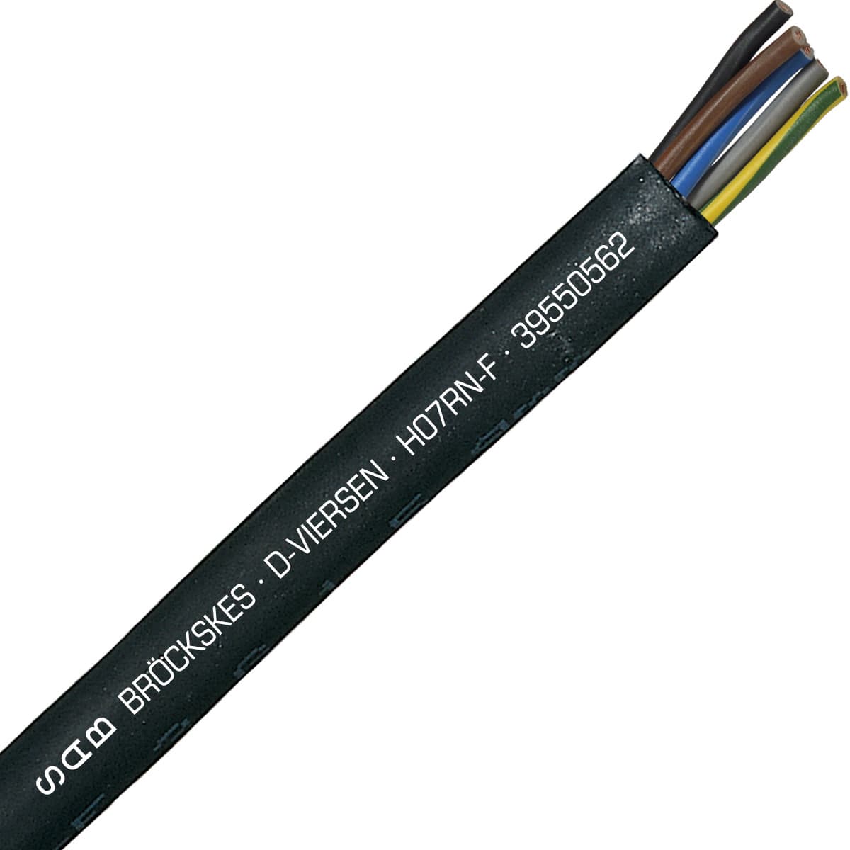 SAB 39550562 H07RN-F - 6 AWG/5c, heavy duty neoprene harmonized cordage, CE 39550562 on Advantage Electric Supply