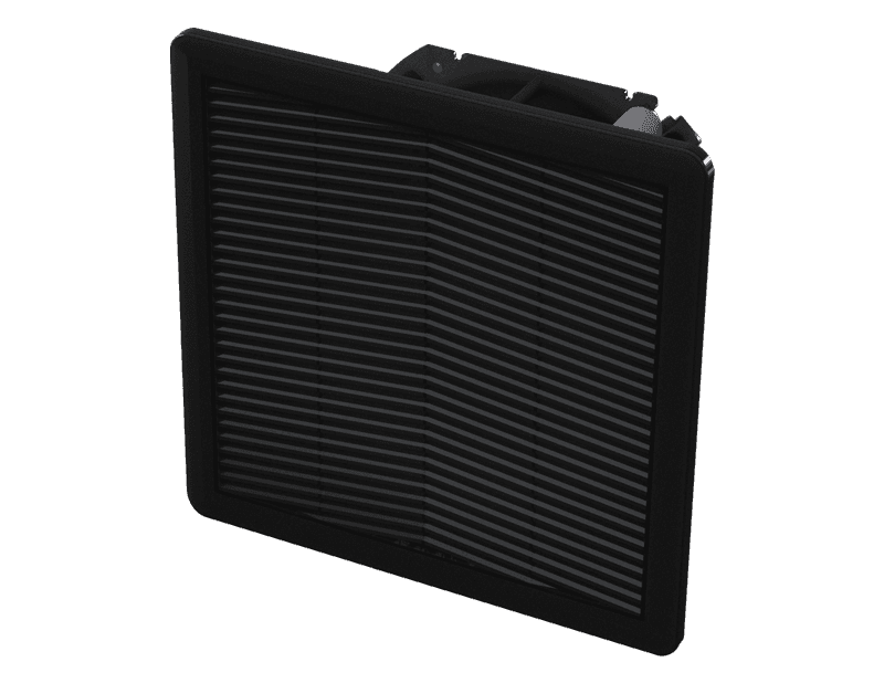 Saginaw Control SCE-N12FA1010 Fan Assembly (115v), Height:12.80", Width:12.80", Depth:6.30", SCE-N12FA1010 on Advantage Electric Supply