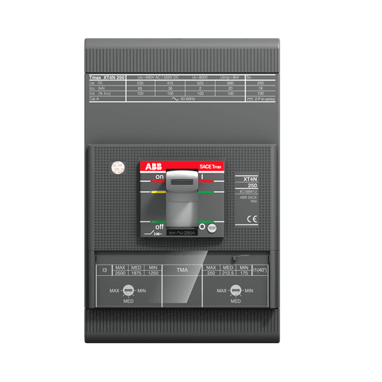 ABB Control XT4NU3225AFF000XXX XT4NU3225AFF000XXX ABB Control - XT4N 250 TMF 225-2250 3P F F UL/CSA XT4NU3225AFF000XXX on Advantage Electric Supply