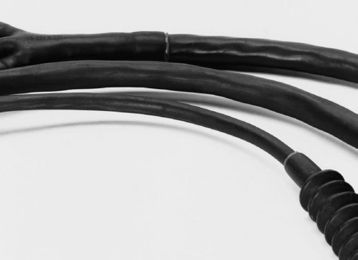 TE Connectivity NTFR 1-3/4-0 TE Raychem NTFR 1-3/4 inch Single Wall Heat Shrink Tubing - Black NTFR 1-3/4-0 on Advantage Electric Supply