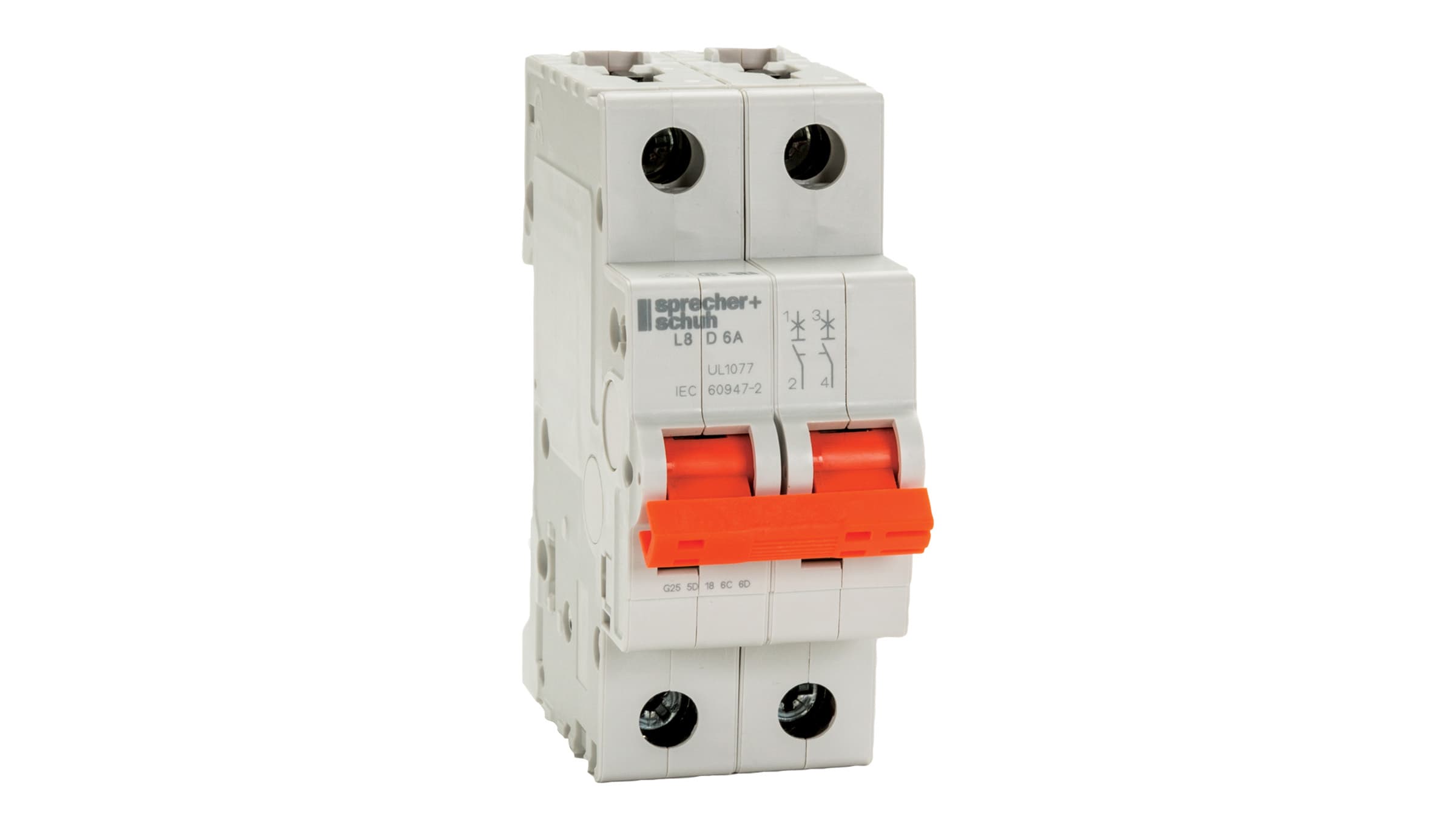 Sprecher + Schuh L8-30/2/C Sprecher + Schuh L8-30/2/C - Supplementary Protectors, CURVE-C, 30A, 2-POLE, UL1077/ NFPA79/ CSA/ CE L8-30/2/C on Advantage Electric Supply