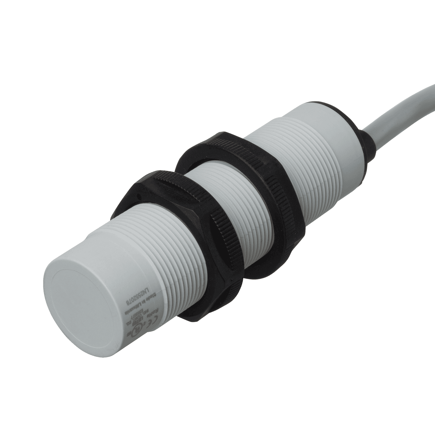 Carlo Gavazzi CA30CLN12MT Capacitive Proximity Sensor, Non-flush mountable, Sensing Range 12mm, Adjustable 4-12mm, Power Supply 24-230VAC/DC, 2A SPDT Relay Output, Cable PVC, Housing M30 x 97,6mm, IP67 CA30CLN12MT on Advantage Electric Supply