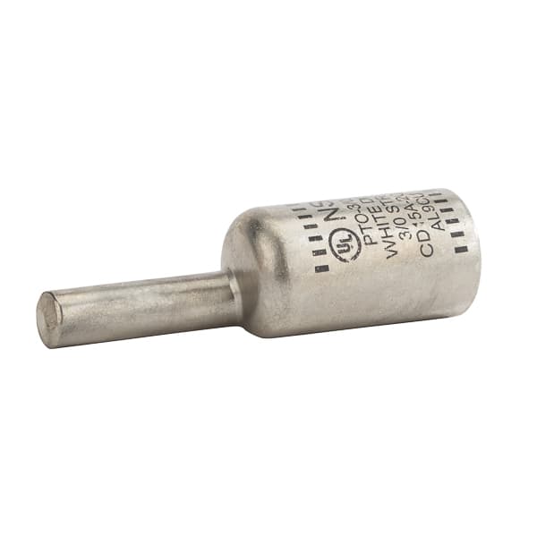 NSI Industries PTO-3/0 PTO-3/0 NSI - Offset Aluminium, Tin Plated Pin Terminal, 3/0 Awg Wire Size, 1/0 Awg Solid Pin (Al/Cu) PTO-3/0 on Advantage Electric Supply