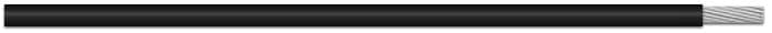 Alpha Wire 1551 BK005 1551 BK005 - Alpha Wire MIL-W-76B/Type MW PVC Hook-Up/Lead Wire - 22 AWG - 7/30 Stranded Conductor - Tinned Copper - 1000V - Black - 100ft 1551 BK005 on Advantage Electric Supply