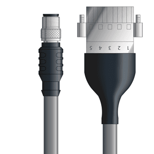 Lapp DN4110048F01 DN4110048F01 - LAPP UNITRONIC® DeviceNet Cordsets 14 & 18 AWG / 1 + 1 pair Bus - Gray PVC - M12 Male / Plug Header connectors - 1m DN4110048F01 on Advantage Electric Supply