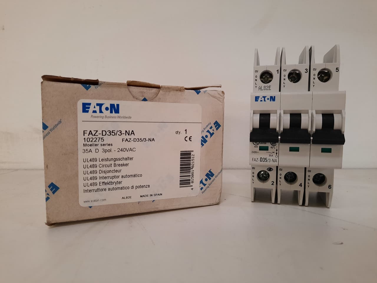 FAZ-D35/3-NA on Advantage Electric Supply