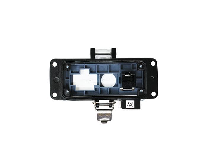 GRACE Engineered Products P-R2-F2RX Panel Interface Connector with Category 5e RJ45; Panel Mount Housing; UL Type 4X; No outlet/power option P-R2-F2RX on Advantage Electric Supply