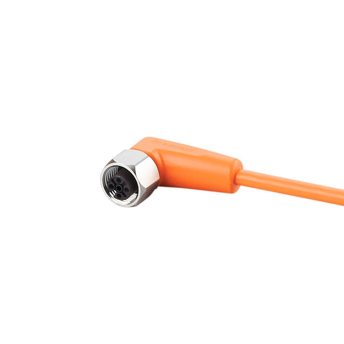 ifm Electronic EVT013 Female cordset, For use in sanitary and wet areas in the food industry, System: Free from silicone; gold-plated contacts; Drag chain suitability, Application: sanitary and wet areas in the food industry, Free from silicone: yes EVT013 on Advantage Electric Supply