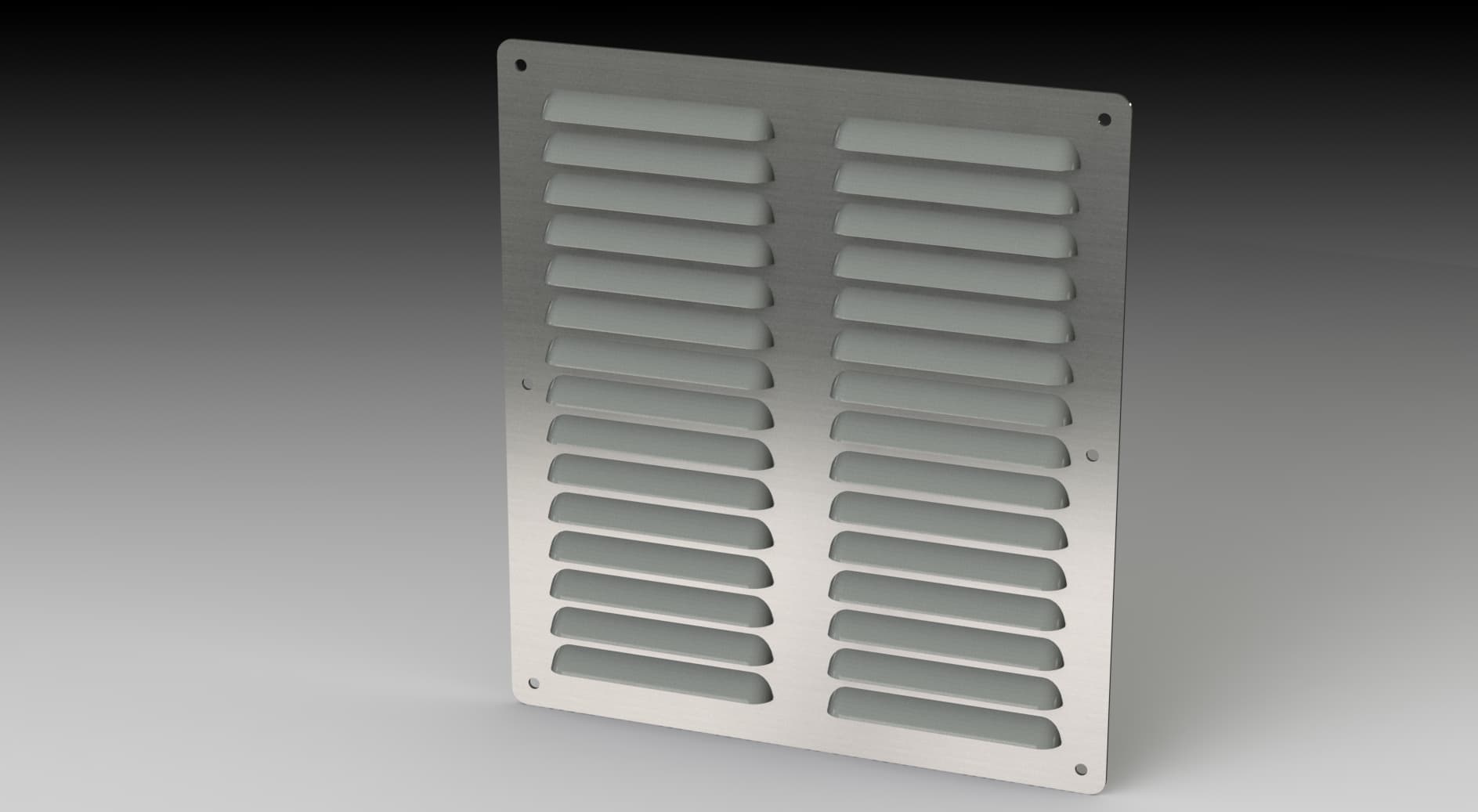 Saginaw Control SCE-AVK88SS Kit, S.S. Louver, Height:10.56", Width:9.50", Depth:0.43",  SCE-AVK88SS on Advantage Electric Supply