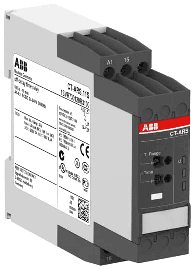 ABB Control 1SVR730120R3100 1SVR730120R3100 ABB Control - CT-ARS.11S TIME RELAY TRUE OFF-DEL. 1SVR730120R3100 on Advantage Electric Supply