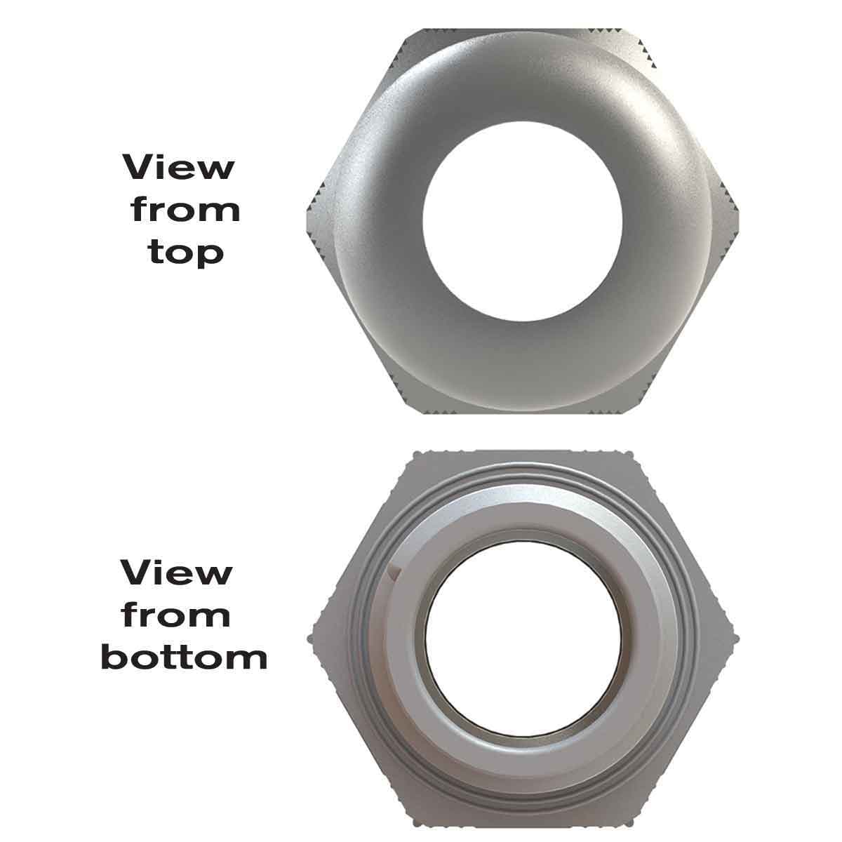 SAB PNG-3/8 SAB PNG-3/8 Gray Polyamide Dome Cap Cord Grip with NPT 3/8" threads PNG-3/8 on Advantage Electric Supply