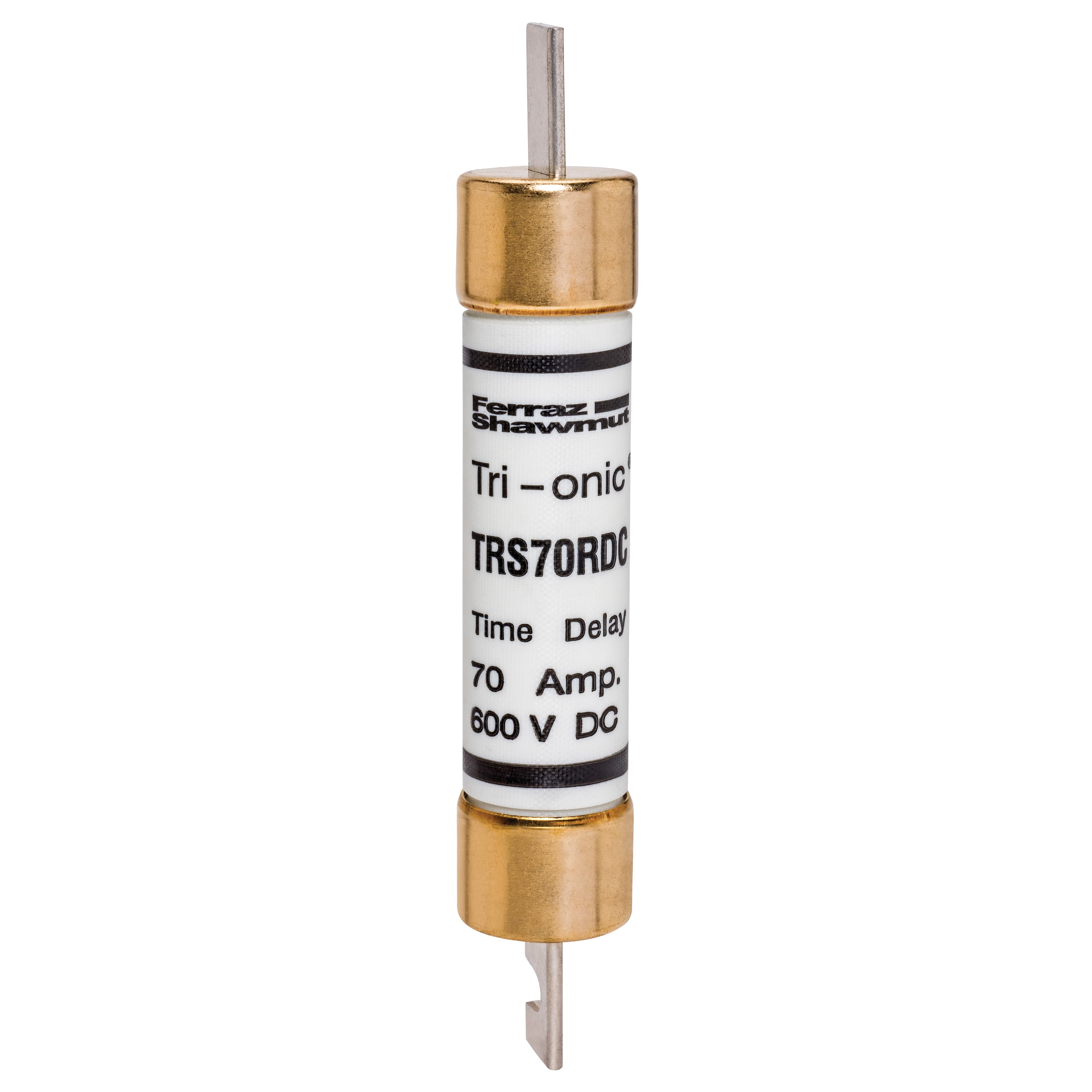 Mersen TRS70RDC TRS70RDC Mersen - Fuse TRS-RDC - Class RK5 - Time-Delay 600VDC 70A Blade Tri-Onic® TRS70RDC on Advantage Electric Supply