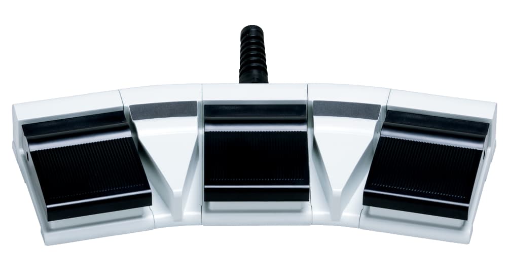 Schmersal NKF3-10/10/10Z-B-2M NKF3-10/10/10Z-B-2M Schmersal - Foot switch; 3 Contacts; Design triple-pedal types; Compact, flat design; Modern and symmetric design; with Pre-wired cable, 2 m; Contact versions consisting of switch-over or NO contacts NKF3-10/10/10Z-B-2M on Advantage Electric Supply