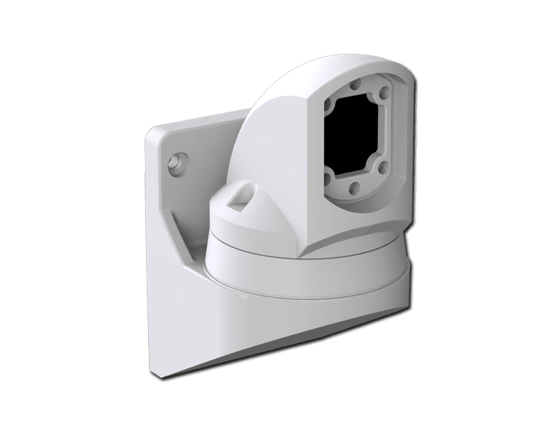 Saginaw Control SCE-SA230WH Wall Hinge, 230 Swivel, Height:10.00", Width:6.00", Depth:7.00", RAL 7035 powder coated finish. SCE-SA230WH on Advantage Electric Supply