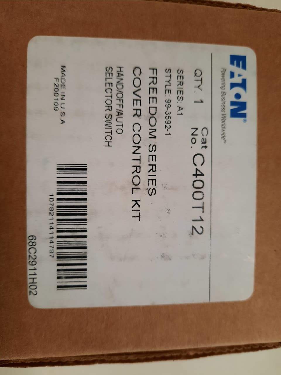 C400T12 on Advantage Electric Supply