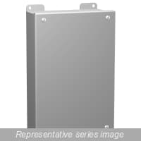 Hammond Manufacturing 1436B N12 Lift Off, Screw Cover Encl - 5.7 x 3.2 x 2.7 - Steel/Gray 1436B on Advantage Electric Supply