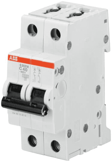 ABB Control 2CDS272001R0557 2CDS272001R0557 ABB Control - S202M-K40 Miniature Circuit Breaker - 2P - K - 40 A 2CDS272001R0557 on Advantage Electric Supply