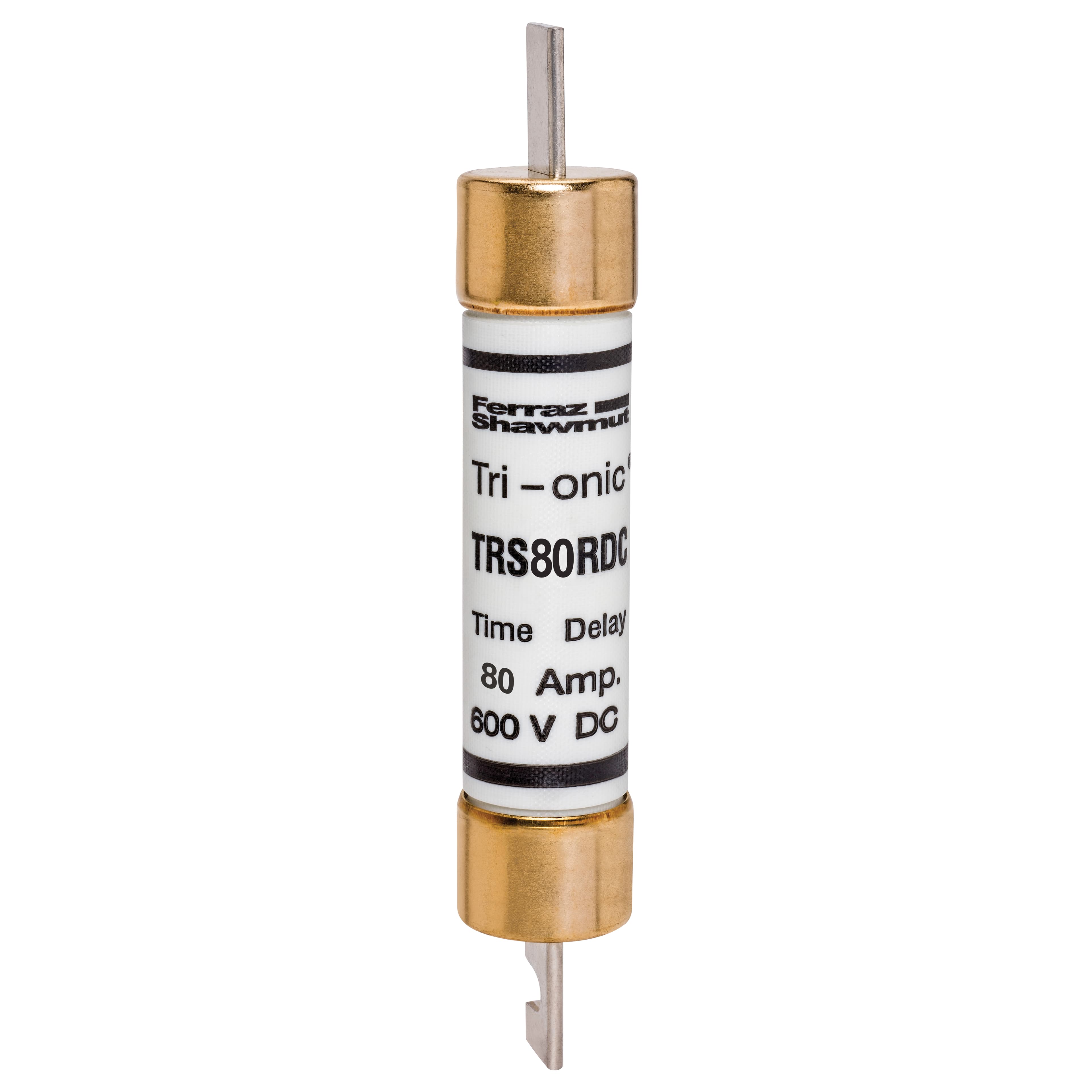 Mersen TRS80RDC TRS80RDC Mersen - Fuse TRS-RDC - Class RK5 - Time-Delay 600VDC 80A Blade Tri-Onic® TRS80RDC on Advantage Electric Supply