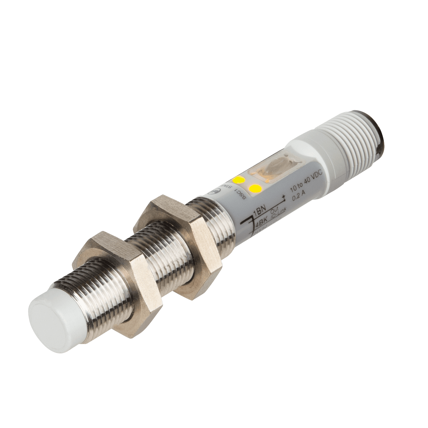 Carlo Gavazzi CA12EAN08BPM1IO Capacitive Proximity Sensor, Non Flush mountable, Sensing Range 8mm, Adj 0.5-8mm, Power Supply 10-40VDC, NPN/PNP Output, N.O./N.C., IO-Link, M12 4-PIN plug, AISI316L Housing M12 x 80mm, 4th Gen. Tripleshield, Improved EMC performances, IP67 IP68 CA12EAN08BPM1IO on Advantage Electric Supply