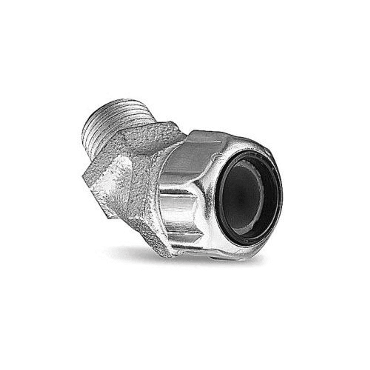 Thomas & Betts 2209 3/4", 0.5 to 0.625" Cord, Malleable Iron, 45D, Liquidtight Strain Relief Cord Connector 2209 on Advantage Electric Supply