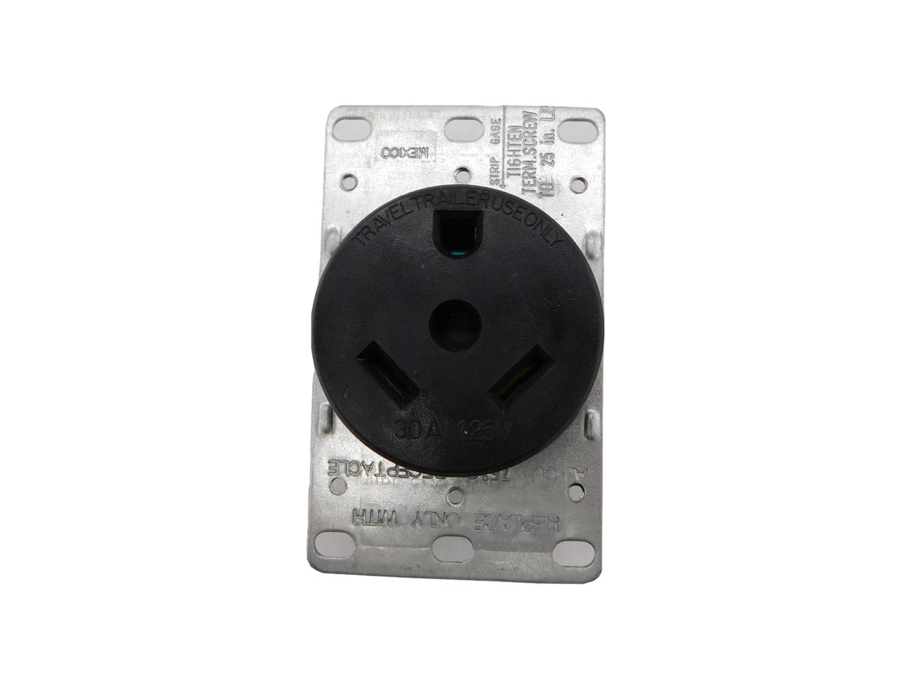 Eaton 23J Eaton 23J Outlets Single Flush Receptacle 30A 250V 23J on Advantage Electric Supply