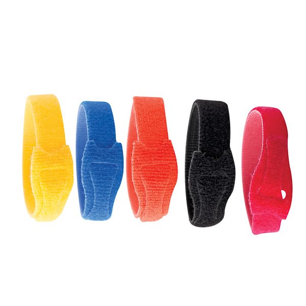 NSI Industries V1250-6 12" Blue Velcro Cable Tie, 10 V1250-6 on Advantage Electric Supply