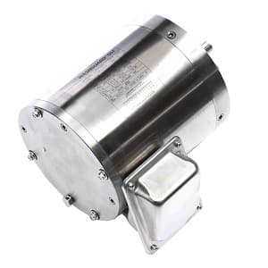 Leeson 191414 Pressure Washer; 1/2HP; 56C Frame Size; 1200 Sync RPM; 208-230/460 Voltage; AC; TENV Enclosure; NEMA Frame Profile; Three Phase; 60 Hertz; C-Face and Rigid; Base; 5/8" Shaft Diameter; 3-1/2" Base to Center of Shaft; 9.78" Overall Length 191414 on Advantage Electric Supply