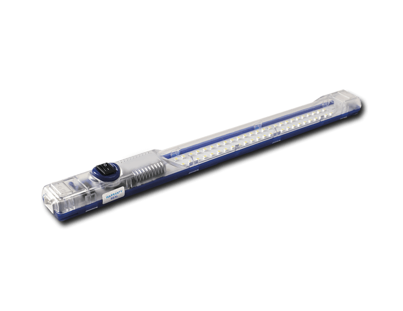 Saginaw Control SCE-SLOF LED Strip Light - On/Off Switch, Height:13.80", Width:1.38", Depth:1.25",  SCE-SLOF on Advantage Electric Supply