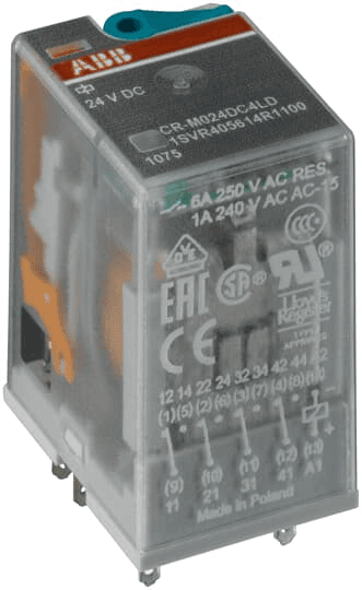 ABB Control 1SVR405613R4300 1SVR405613R4300 ABB Control - CR-M060DC4L PLUGGABLE RELAY 1SVR405613R4300 on Advantage Electric Supply