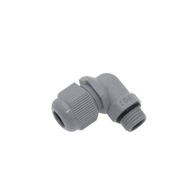 Mencom PCGA-07 PG7, Plastic Right Angle Cable Glands, Gray, 0.156 - 0.312 PCGA-07 on Advantage Electric Supply