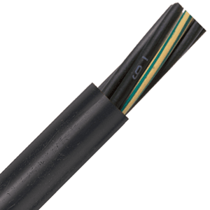 Lapp 0046622 0046622 - LAPP ÖLFLEX® HEAT 180 MS High Temperature Control Cable - Unshielded - 16 AWG 7 Conductor - Black 0046622 on Advantage Electric Supply