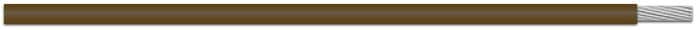 Alpha Wire 1551 BR005 1551 BR005 - Alpha Wire MIL-W-76B/Type MW PVC Hook-Up/Lead Wire - 22 AWG - 7/30 Stranded Conductor - Tinned Copper - 1000V - Brown - 100ft 1551 BR005 on Advantage Electric Supply