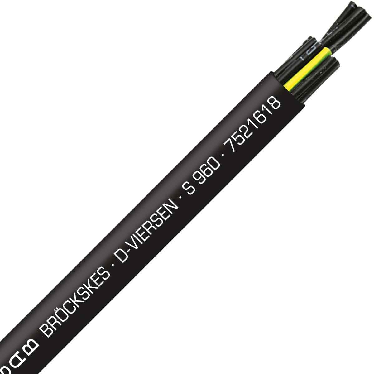SAB 7521618 S 960 - 16 AWG/18c, oil resistant, continuous flex PVC control cable, UL, CSA, CE, RoHS 7521618 on Advantage Electric Supply