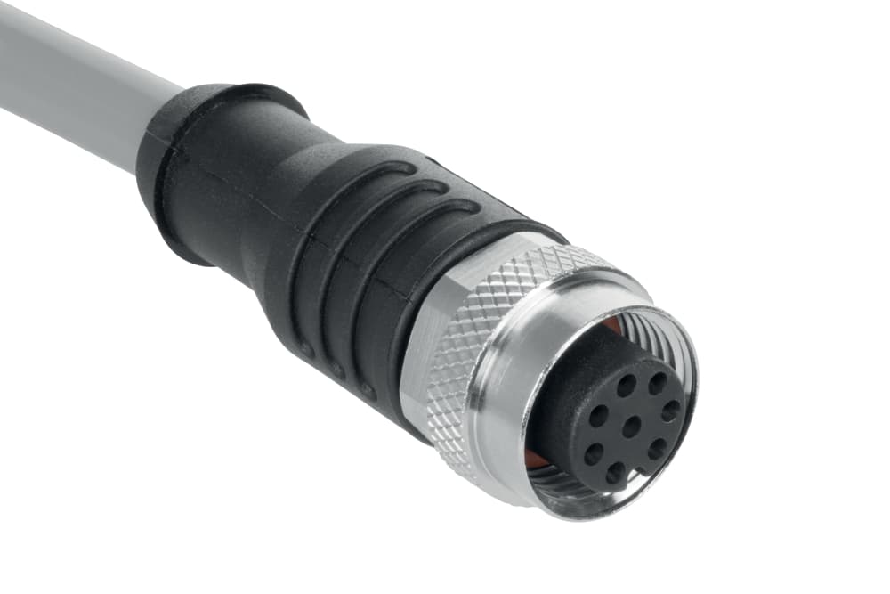 A-K8P-M12-S-G-2,5M-GY-1-X-A-4 on Advantage Electric Supply