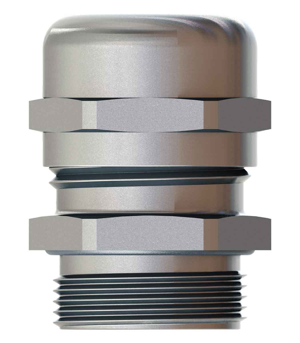 SAB EP2-13 SAB EP2-13 Nickel Plated Brass EMC-2 Grounding Gland with PG 13.5 threads EP2-13 on Advantage Electric Supply